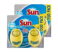 SUN Désodorisant Lave-Vaisselle Citron Duo Pack 2x60 - 120 Doses