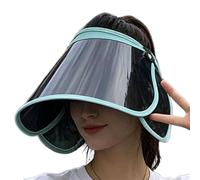 Sun Face Shield - Anti Fog Protection, Tinted Lens Cap, UV Reflection | Work Rain Golf Tennis Running Jogging Fishing Hiking Athletic Gear Summer Wellness Skin Care Supplies for Women