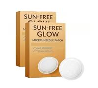 Sun-Free Glow Micro-Needle Patch Tanning, 2026 No-sun Tanning Patches,Natural Ingredients,Enhance The Natural Tanning Effect, Creating A Natural Glowly and Bronzed,for All Skin Types (2 Box)