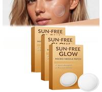Sun-Free Glow Micro-Needle Patch Tanning,Tanning Patches,Natural Formula,Enhance The Natural Tanning Effect,Suitable for All Skin Types (3 Box)