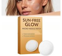 Sun-Free Glow Micro-Needle Patch Tanning,Tanning Patches,Natural Formula,Enhance The Natural Tanning Effect,Suitable for All Skin Types (1 Box)