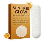 Sun Free Glow Microneedle Patch, 10 Pieces Quick Absorption Tanning Patches for Men Women