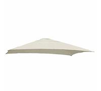 Sun Garden Housse de rechange pour parasol déporté Easy Sun Parasol - Dimensions : 320 x 320 cm - Beige clair B064 - Tissu : Olefine