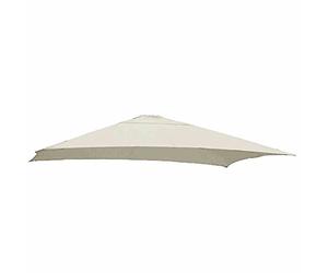 Sun Garden Housse de rechange pour parasol déporté Easy Sun Parasol - Dimensions : 320 x 320 cm - Beige clair B064 - Tissu : Olefine