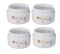 Sun Garden Nails 4 x 30 ml Gel de Fibreglass UV Clear Premium Line - Gel Transparent Monophase pour Finition, Adhésif en Gel, Top Coat