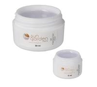 Sun Garden Nails Gel de construction UV transparent en fibre de verre 30 ml + gel d'étanchéité 5 ml