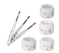 Sun Garden Nails - Gel UV classique Set 4x 5 ml y compris Brush Set