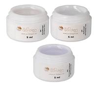 Sun Garden Nails Set 3x 5ml UV - Gel de base - Gel de construction - Gel de finition - Dessin d'ongles - Set de gel pour les ongles