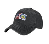 Sun Hat Sceau du Comté De Hancock Mode Denim Casquette pour Classique Trucker Cap pour Running Activités Camping