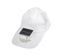 Sun Hat with Fan Cotton 25,63 cm Cooling Baseball Hats, Solar Powered Brim | Wide UV Protection Cap, USB Charging Headwear For Summer Beach, Camping, Fishing, Travel, Concert, Walking