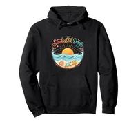 Sun Kissed Days Coastal Summer Beach Design Sweat à Capuche
