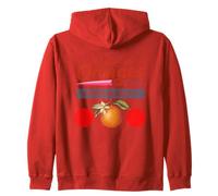 Sun-Kissed Oranges Club Fresh & Zesty Sweat à Capuche
