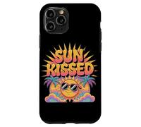 Sun Kissed Rayonne Les Vibrations Estivales, Les journées à la Plage Coque pour iPhone 11 Pro