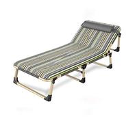 Sun Loungers inclinables fashion chaise chaise allongée chaise allongée pliage de plage balcon home dossier récréatif lit simple lit paresseux facile à transporter chaises de jardin chaise de plage