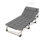 Sun Loungers inclinables fashion chaise chaise allongée chaise allongée pliage de plage balcon home dossier récréatif lit simple lit paresseux facile à transporter chaise de plage de plage (style d)