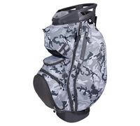 Sun Mountain Sac de Golf léger C130 pour Homme - 14 Voies - 11 Poches - Système Intelligent à Double Sangle - Base de Compression Compatible avec Chariot électrique - Modèle 2025 - Steel-Raptor