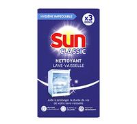 Sun Nettoyant pour lave-vaisselle 3 doses (120 g) – Contre calcaire et dépôts de graisse