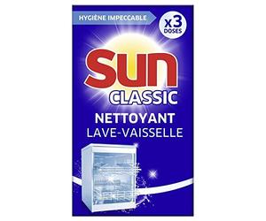 SUN, Nettoyant Machine 3 Doses,Lot De 3,livraison offerte