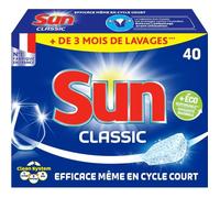 Sun Pastilles Lave Vaisselle Classic 40 Lavages