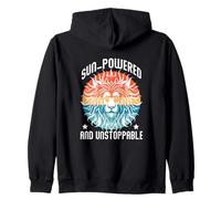 Sun Powered and Unstoppable Sweat à Capuche