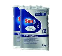 Sun Professional Sel de régénération pour lave-vaisselle anti-calcaire 2 x 2 kg (= 4 kg)