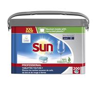 SUN Professionnel - Pastilles tout en un professionnelles pour lave-vaisselle - pack de 200