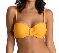 sun project Haut de Bikini Bandeau Jaune Femme Jaune m