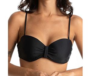 SUN PROJECT Haut de Bikini Bandeau Noir Femme Noir s