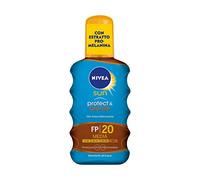 sun protect & bronze huile soleil spray spf 20 protection moyenne 200 ml