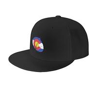 Sun Protection Casquettes Feuilles De Tremble Drapeau du Colorado Unisexe Sun Protection Casquettes Chapeau pour Pêche Femmes Festivals