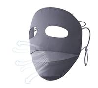 Sun Protection Masque, Breathable Anti-Uv Full Face Cover, Quick Drying Sweat Wicking Neck Gaiter, Lightweight Sunscreen Shield for Sports, Cycling, Hiking, Fishing, Outdoor Adventures, Dark