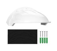 Sun Rain Shade, Camera Cover, 13.77x18.70x5.90 inches, Sturdy Mounting Design Versatile Use Weatherproof Protector Ev, Charging Station Shield for Security Cameras, Park, Courtyard, School and Garden
