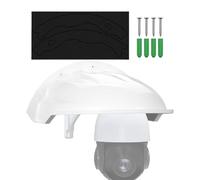 Sun Rain Shade Camera Cover, Security Camera, EV Charging Pile Protector, UV-Resistant Coating, Quick Mount Design, Weatherproof Build, Perfect for Parking Lot, Garden, School, (ABS)