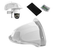 Sun Rain Shade Camera Cover Shield Dome - Toit de Protection pour caméras de extérieures - Bouclier de Protection étanche pour caméras de extérieures