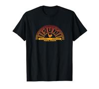 Sun Records Demi-logo Ombré dégradé dégradé T-Shirt