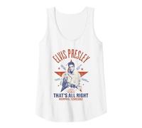 Sun Records X Elvis Presley C'est Bon Débardeur, Femme, Blanc, XXL