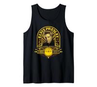 Sun Records x Elvis Presley depuis 1954 Cadre doré Débardeur