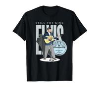 Sun Records X Elvis Presley est Toujours Roi T-Shirt, Homme, Noir, 5XL