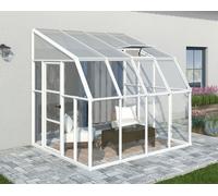 Sun Room Jardin d'hiver Palram - Canopia 2,58 x 2,6 m blanc