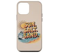 Sun Salt Sand Beach Vacation Coastal Ocean Life Coque pour iPhone 12 Mini