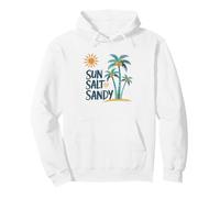 Sun Salt Sandy Vacances d'été Sweat à Capuche