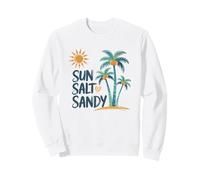 Sun Salt Sandy Vacances d'été Sweatshirt
