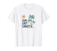 Sun Salt Sandy Vacances d'été T-Shirt