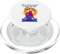 Sun Salute I Brought The Sun PopSockets PopGrip pour MagSafe