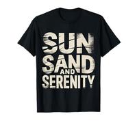 Sun Sand and Serenity Été de Plage esthétique - T-Shirt