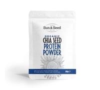 Sun & Seed Poudre de protéine de graines de chia bio 300 g - Haute protéine, riche en fibres, faible en matières grasses - Superaliment à base de plantes pour shakes, smoothies, pâtisserie et cuisine