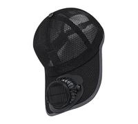 Sun Shade Baseball Hat With Fan - USB Rechargeable Personal Cooling Visor, Moisture Isolated Weather Sealed Electronics, Balanced Ergonomic Summer Sun Hat, Hands Free Outdoor Ventilation Cap | For Gar