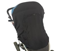 Sun Shade Brocher - pour une poussette d'enfance d'été, parasol universel | Couverture opaque pour la poussette et la crème solaire pour la poussette, respirant et arrête les rayons