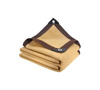 Sun Shade Sail - Rectangular Patio Sun Shade | Heavy Duty Shadé Cloth | 118.11x118.11 Inch Beige UV Protection Netting, Thickened Heat Insulation Awning, Durable Outdoor Sunshade For Rooftop Balcony W