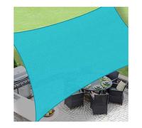 Sun Shade Sail Salle étanche Rectangle canopée Anti-UV Couvre-Couvre à crème Solaire Shade Sails pour patios extérieure Patios Garden Balcon Balcony Pergola 2x3m / 4x5m / 5x6m